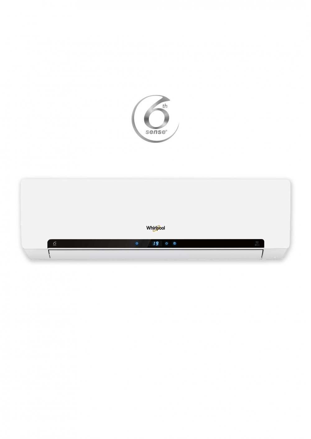 مكيف ويرلبول 2 طن اسبليت 24000 وحده  حار بارد مروحه مزدوجه SPOW4249HP4D