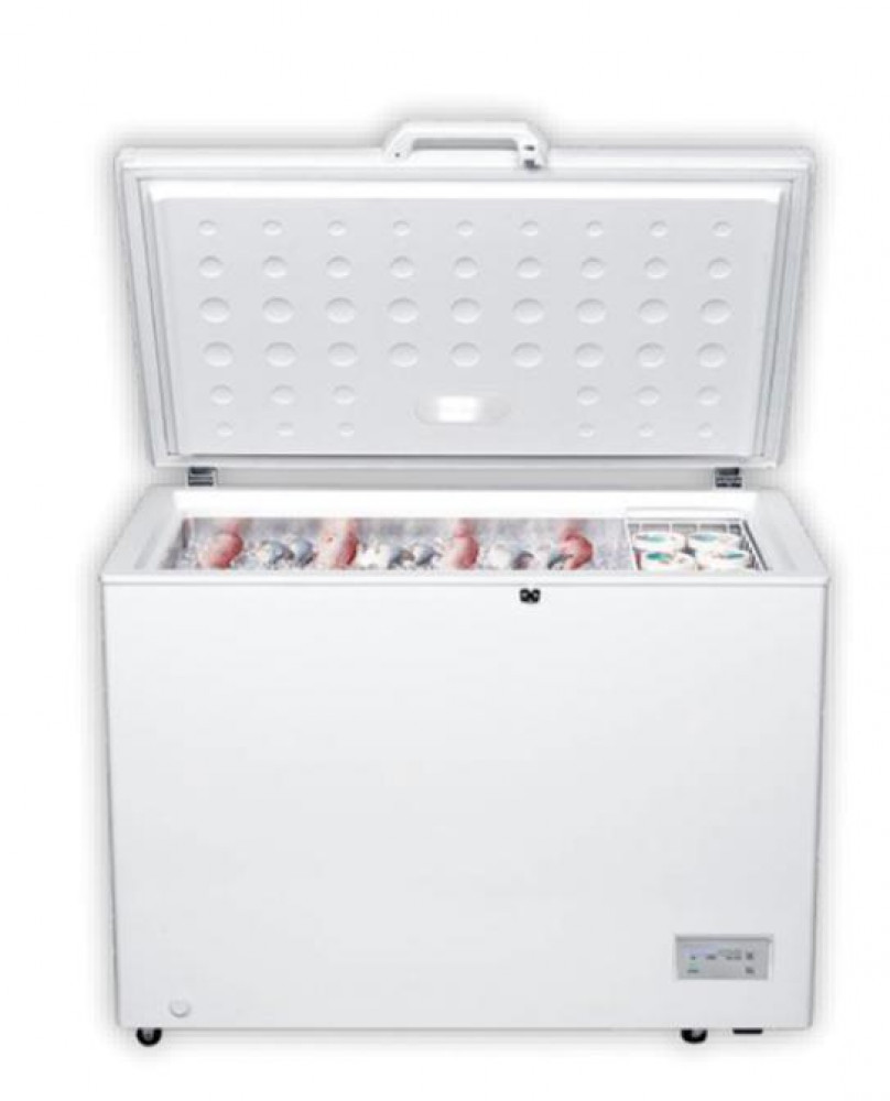 فريزر جنرال جولدي 316 لتر 11.2 قدم ابيض مع يد خارجية GCF 316 D
